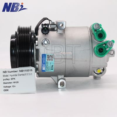 قیمت خوب VS12 کمپرسور AC 12 ولت جدید مورد استفاده برای هیوندای النترا سدان 1.8 کیا روح تعویض بخش 977013X101 K-HYK395 آنلاین