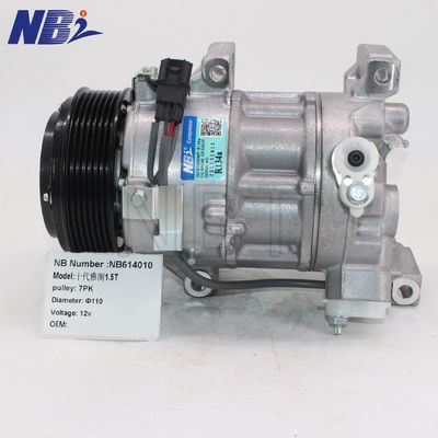 قیمت خوب 12 ولت جدید برای هوندا آکورد 1.5 لیتر کمپرسور تهویه مطبوع ماشین استفاده شده 6SBU14C کلاچ با AC Make آنلاین