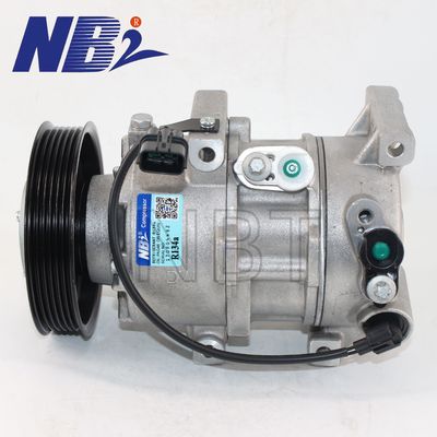قیمت خوب 97701-1R100 کمپرسور هوا 12 ولت اتوماتیک DVE16 برای کیا ریو هیوندای Accent 977011R100 977011W800 AC Aircon کمپرسور 6PK آنلاین