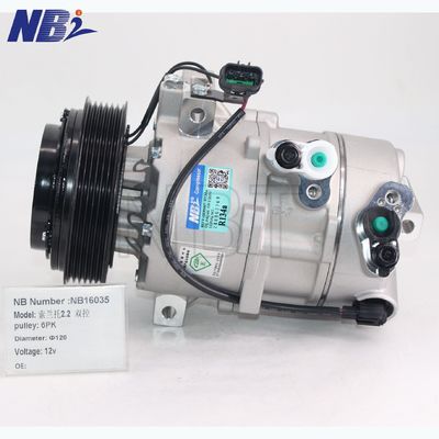 قیمت خوب AC Air Conditioning Compressor DVE16 for HYUNDAI TUCSON 2.0 IX35 KIA SPORTAGE 2010 CM108168 977012S000 97701-2S000 1027E-01500 آنلاین