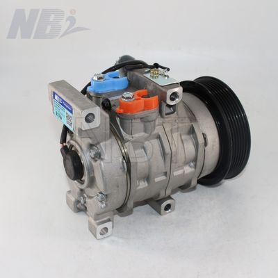 قیمت خوب کمپرسور اتوماتیک AC 10S11C برای تویوتا Vios 2006-2007 قطعات تهویه مطبوع اتومبیل جدید 12 ولت MG با 88320-0D020 و 88410-0D130 آنلاین