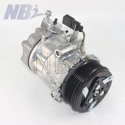 قیمت خوب کمپرسور AC SD6V12 برای VW Polo Derby Vento IND SKODA FABIA RAPID 14339N 6RF820803A/B/C/D وسایل نقلیه 12 ولت آنلاین