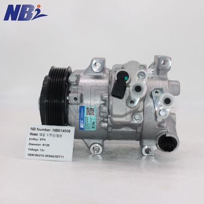 قیمت خوب کمپرسور 12 ولت AC برای Corolla / Yizhi جدید OEM 88310-0f040/02711 کمپرسور هوا استفاده شده آنلاین
