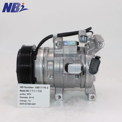 قیمت خوب OEM جدید 883101A751/447260 4221 کمپرسور 12 ولت AC برای تویوتا برای کورولا L4 1.8 8 کیلوگرم اتومبیل فیت Infiniti FAW استفاده می شود Mitsubishi آنلاین